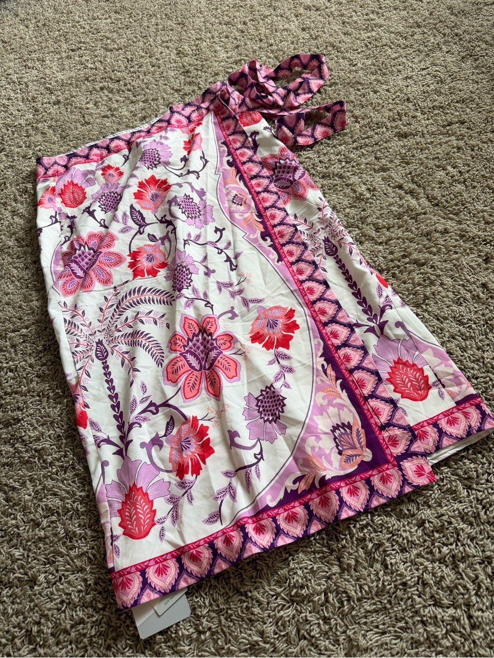 Wrap Midi Skirt